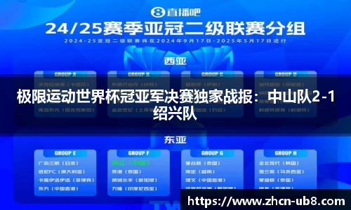极限运动世界杯冠亚军决赛独家战报：中山队2-1绍兴队